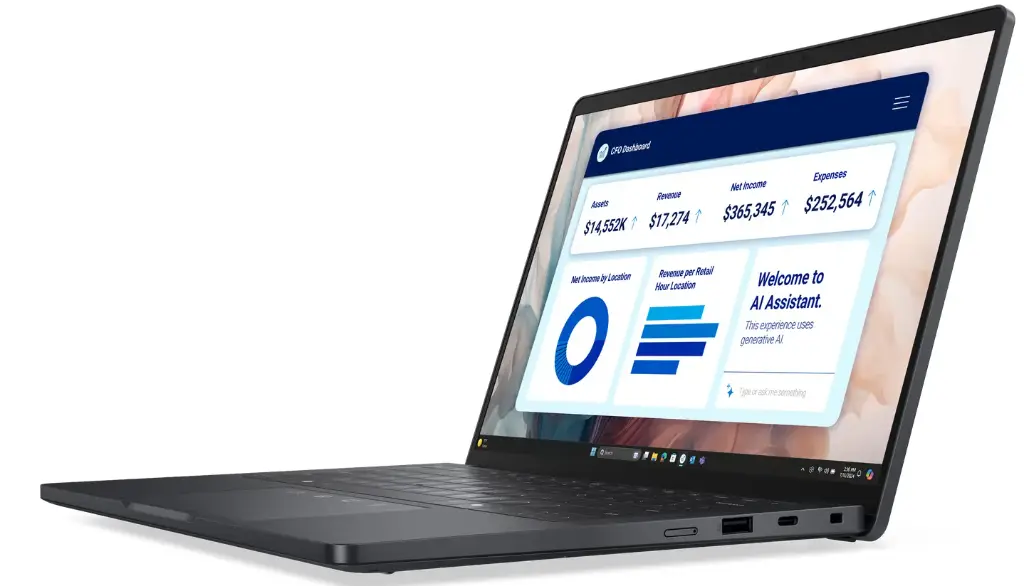 Dell Pro 13 Premium - Intel Core Ultra 7 268V vPro - 32GB - 256GB M.2 PCIe NVME SSD - 13", tactile, QHD+, 2560 x 1600,- WiFi 7 - Bth 5.4 - Windows 11 Pro