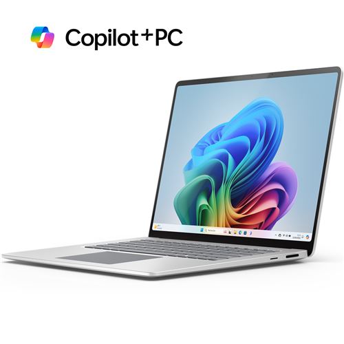 Microsoft Surface Laptop Copilot+PC - (7ème Edition) -  Qualcomm Snapdragon X Elite X1E-80-100 - 16Go - 512 SSD -  Qualcomm Adreno - WiFi - Bth - Win 11 Home