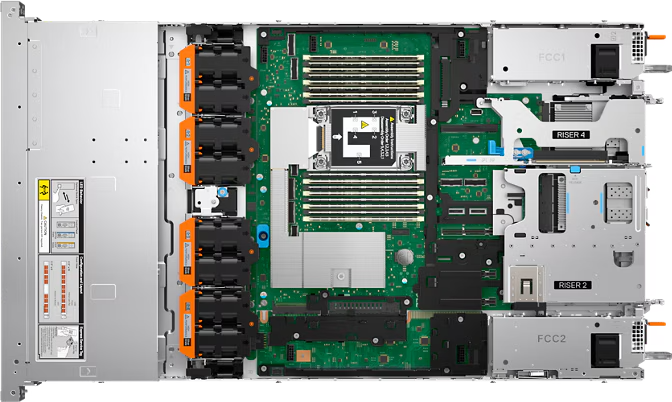 DELL EMC PowerEdge R470 – 1 x 6710E  – 32GB – 2 x 1,92 To NVME 