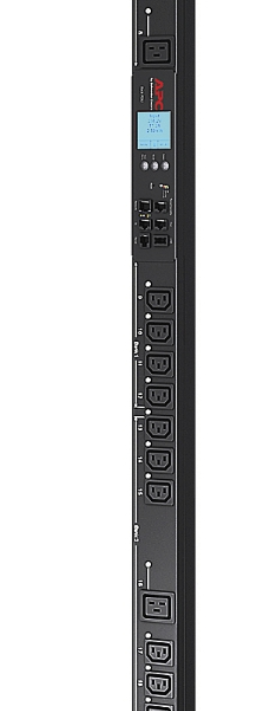 NetShelter Rack PDU 7.68kw mesuré/contrôlé par prise, 3P 230V, monophasé, 32A, 18C13, 6C19, NMC3