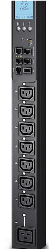 PDU en rack commuté APC 2G Zero U - unité de distribution d'alimentation