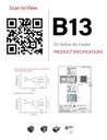B13 2U Cooler for FCLGA3647 Square ILM