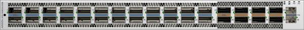 7050X4, 32x400GbE QSFP-DD & 2xSFP+ switch, MACsec, front-to-rear air, 2xAC