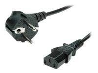 Câble électrique Noir CEE7/7 IEC 320