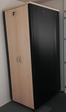 Baie Insonorisée 17U noir