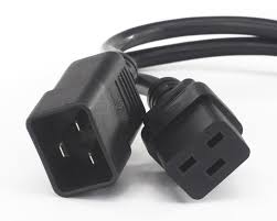 Cordon C20/C19 Noir - 1.8M - 16A