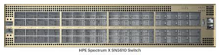 NVIDIA Spectrum SN5610 64-port 800GbE OSFP 4x AC PSU Connector to Power Airflow Switch for HPE