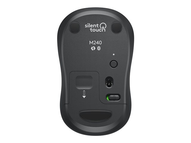 LOGITECH - Clavier/Souris Silent M240 - Sans fil - Bluetooth - 3 boutons