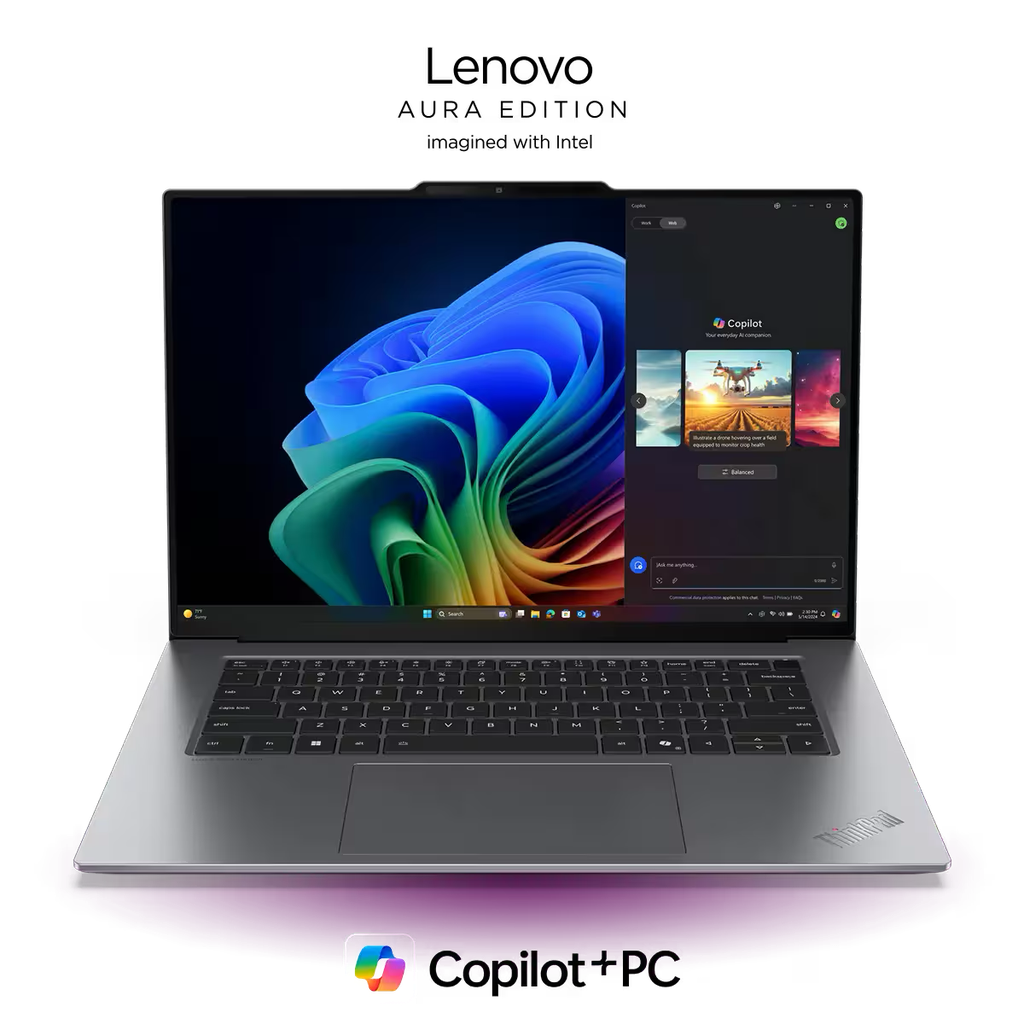 Lenovo ThinkPad X9-15 Gen 1 - Intel Core Ultra 7 (Série 2) 258V - 32 Go - 1 To SSD NVMe - 15.3" OLED 2880 x 1800 - Windows 11 Pro