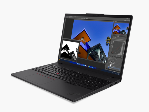 [21MN004EFR] Lenovo ThinkPad T16 Gen 3 - Intel Core Ultra 7 155U - 16GB - 512Go M.2 NVME - Black Color, 16" WUXGA (1920x1200) - WiFi 6E, BT 5.3 - Windows 11 Pro